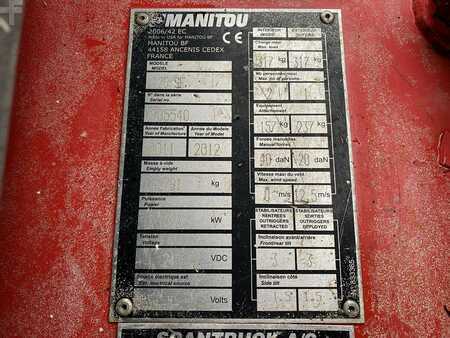 Scherenarbeitsbühne 2012  Manitou 120SE (9)