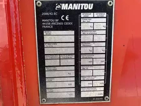 Piattaforme aeree articolate 2015  Manitou 260TJ (9)