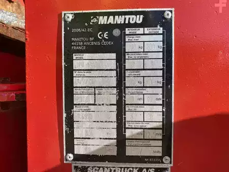 Kloubová pracovní plošina 2016  Manitou 170AETJ-L (10)