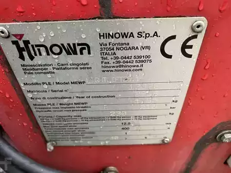 Kloubová pracovní plošina 2016  Hinowa LIGHTLIFT 26.14 IIIS (10)