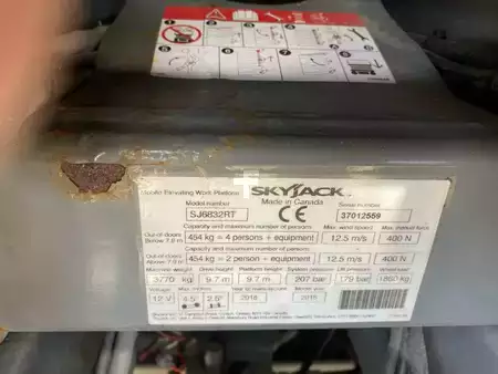 Sakse arbejds platform 2018  Skyjack SJ6832 RT (11)