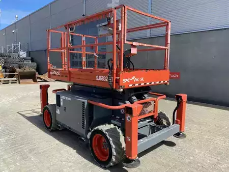 Sakse arbejds platform 2018  Skyjack SJ6832 RT (2)