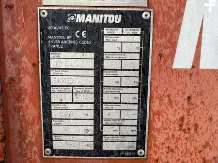 Plataformas articuladas 2014  Manitou 280TJ (10)