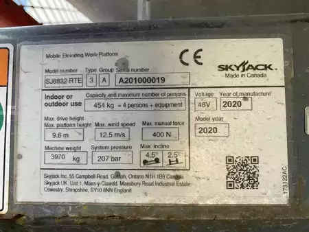 Saksinostimet 2020  Skyjack SJ6832 RTE (10)