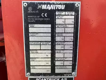 Podnośnik przegubowy 2015  Manitou 170AETJ-L (10)