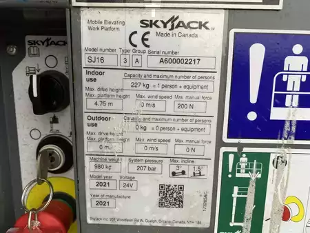 Spesielle enheter 2021  Skyjack SJ16 (8)
