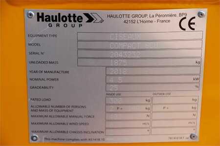 HAULOTTE COMPACT 8CU Electric, 8.2 m Working Height, Non Ma