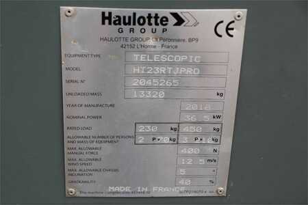 Nacelle télescopique  Haulotte HT23RTJPRO Valid inspection, *Guarantee! 22.5 m Wo (6)