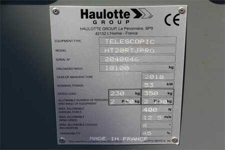 Telescopic Boom  Haulotte HT28RTJPRO Valid inspection, *Guarantee! 28 m Work (7)