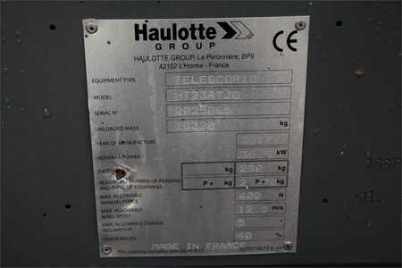 Nacelle télescopique  Haulotte HT23RTJO Valid inspection, *Guarantee! 4x4 Drive, (6)