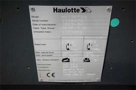 Teleskopická plošina  Haulotte HT23RTJO Valid Inspection, *Guarantee! Diesel, 4x4 (6)