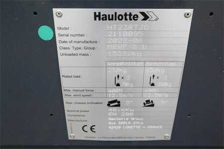 Teleskoperbar bom  Haulotte HT23RTJO Valid Inspection, *Guarantee! Diesel, 4x4 (6)