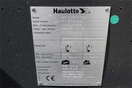 Nacelle télescopique  Haulotte HT23RTJO Valid Inspection, *Guarantee! Diesel, 4x4 (6)