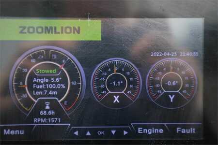 Nacelle télescopique  Zoomlion Z120J Valid inspection, *Guarantee! Diesel, 4x4x4 (5)