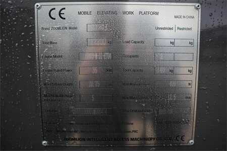 Nacelle télescopique  Zoomlion Z120J Valid inspection, *Guarantee! Diesel, 4x4x4 (6)