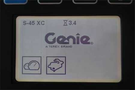 Plataforma telescópica  Genie S45XC Valid Inspection, *Guarantee! Diesel, 4x4 Dr (11)
