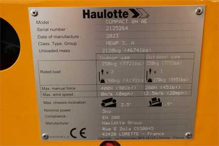 Saksinostimet  Haulotte Compact 8N Valid inspection, *Guarantee! 8m Workin (7)