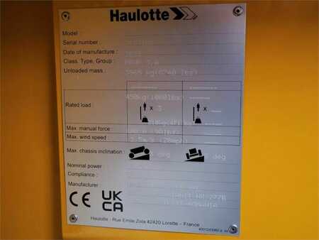 Nacelle à ciseaux  Haulotte COMPACT 12DX Valid Inspection, *Guarantee! Diesel, (6)