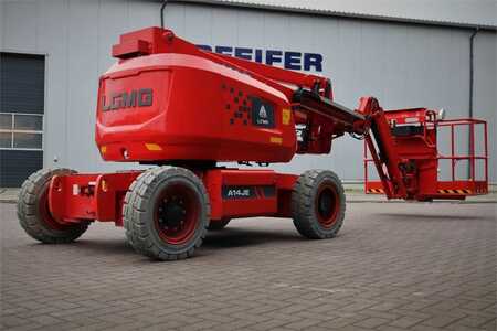 Articulating boom  LGMG A14JE Guarantee! Electric, Only 39h Working Hours, (2)