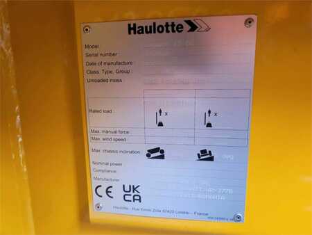 Pracovní plošina s nůžkovým zdvihem  Haulotte COMPACT 12DX Valid Inspection, *Guarantee! Diesel, (10)