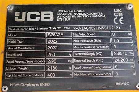 Scissors Lifts  JCB S2632E Valid inspection, *Guarantee! New And Avail (6)