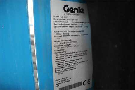 Sakse arbejds platform  Genie GS4390 Diesel, 4x4 Drive, 15.11m Working Height 68 (6)