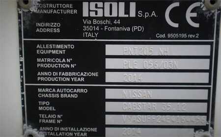 Isoli PNT205NH Driving Licence B/3, Nissan Cabstar 35.12