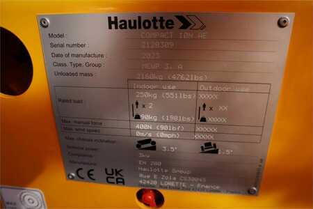 Saksinostimet  Haulotte COMPACT 10N Valid Iinspection, *Guarantee! 10m Wo (6)