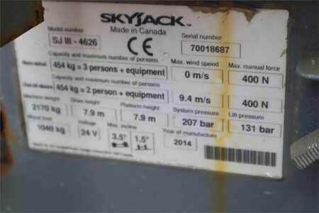 Nacelle à ciseaux  Skyjack SJ4626 Electric, 10m Working Height, 454kg Capacit (13)