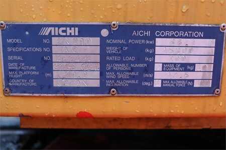 Telescoophoogwerker  Aichi SR210 Diesel, Tracked, 23m Working Height, 19m Rea (6)