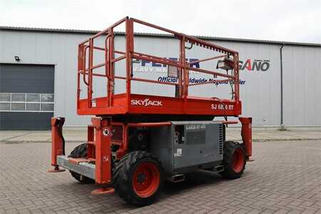 Sakse arbejds platform  Skyjack SJ6826 Diesel, 4x4 Drive, 10m Working Height, 567k (2)