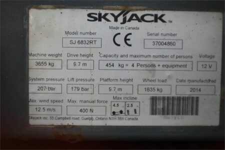 Schaarhoogwerker  Skyjack SJ6832 Diesel, 4x4 Drive, 11.6m Working Height, 45 (6)