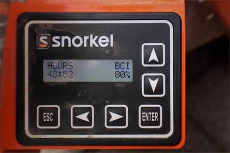 Scissor lift  Snorkel S3219E Valid Inspection, *Guarantee! ,Electric, 8m (3)