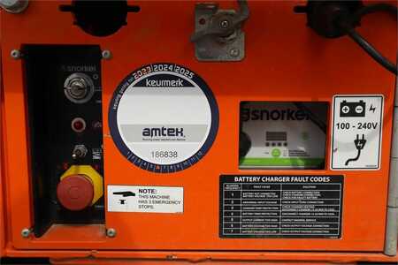 Ollós munka emelvény  Snorkel S3219E Valid Inspection, *Guarantee! ,Electric, 8m (5)