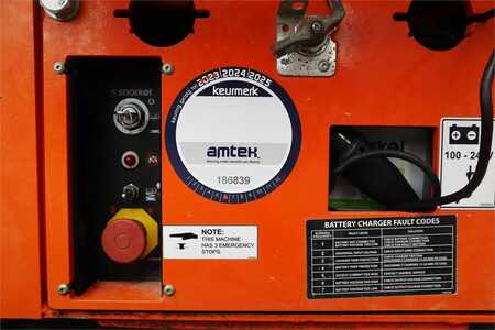 Scherenarbeitsbühne  Snorkel S3219E Valid Inspection, *Guarantee! ,Electric, 8m (10)