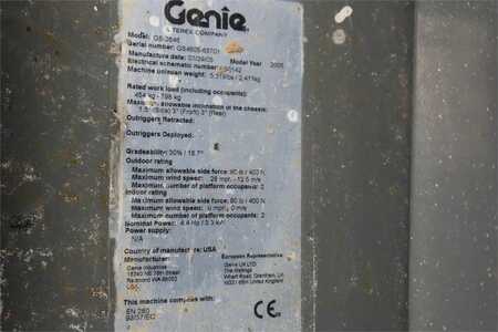 Saksinostimet  Genie GS2646 Electric, Working Height 9.80m, Capacity 45 (6)