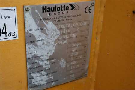 Teleszkópemelvény  Haulotte H14TX Diesel, 4x4 Drive, 14,07m Working Height, 10 (6)