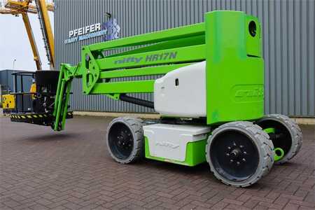 Articulating boom  Niftylift HR17NE Electric, 4x2 Drive, 17m Working Height, 9. (10)