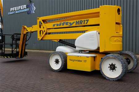 Articulated Boom  Niftylift HR17NE Electric, 4x2 Drive, 17m Working Height, 9. (9)