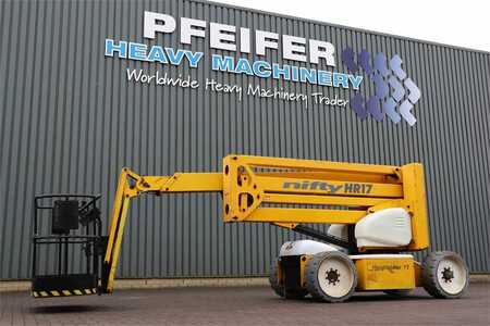 Articulating boom  Niftylift HR17NE Electric, 4x2 Drive, 17m Working Height, 9. (1)