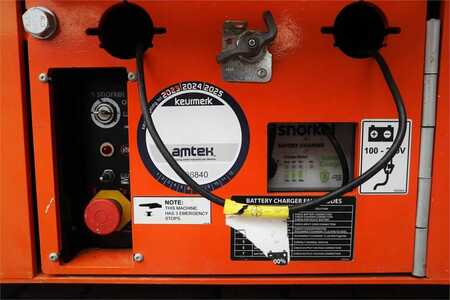 Pracovní plošina s nůžkovým zdvihem  Snorkel S4726E Valid Inspection, *Guarantee! ,Electric, 10 (5)