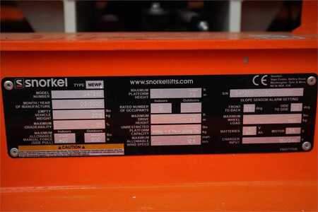 Nacelle à ciseaux  Snorkel S4726E Valid Inspection, *Guarantee! ,Electric, 10 (6)