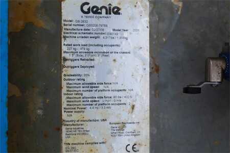 Nacelle à ciseaux  Genie GS2632 Electric, Working Height 10m, 227kg Capacit (14)