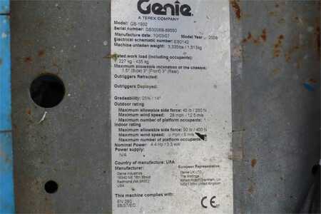 Pracovní plošina s nůžkovým zdvihem  Genie GS1932 Electric, Working Height 7.8 m, 227kg Capac (14)