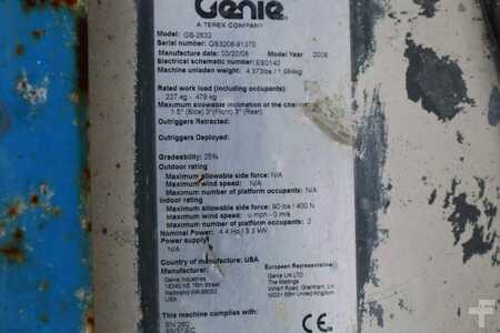 Ollós munka emelvény  Genie GS2632 Electric, Working Height 10m, 227kg Capacit (7)