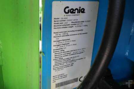 Ollós munka emelvény  Genie GS4390 Diesel, 4x4 Drive, 15.11m Working Height 68 (6)