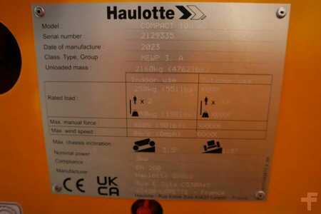 Schaarhoogwerker  Haulotte Compact 10N Valid Iinspection, *Guarantee! 10m Wor (7)