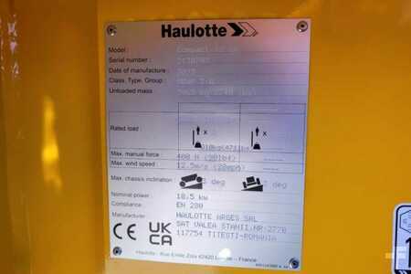 Nacelle à ciseaux  Haulotte Compact 12DX Valid Inspection, *Guarantee! Diesel, (10)