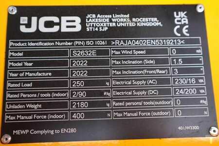 Scissors Lifts  JCB S2632E Valid inspection, *Guarantee! New And Avail (10)