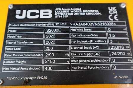 Saksinostimet  JCB S2632E Valid inspection, *Guarantee! New And Avail (11)